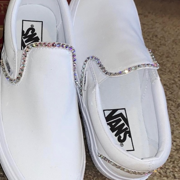 Vans Shoes - Swarovski vans custom